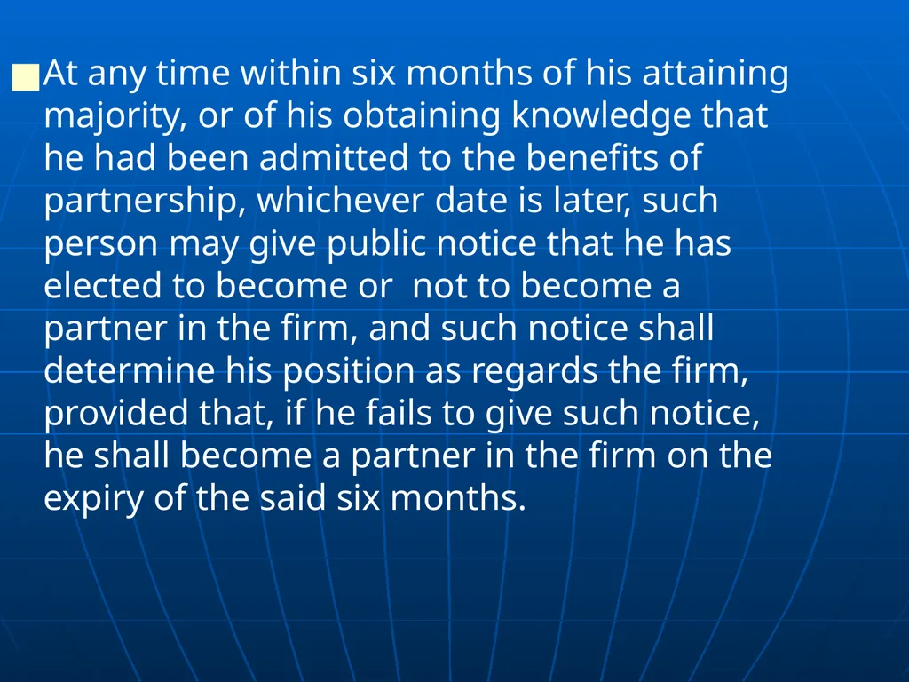 SYBCOM & FYBMS INDIAN PARTNERSHIP ACT, 1932 A - slide 33 of 60