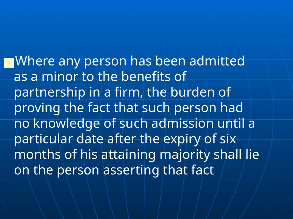 SYBCOM & FYBMS INDIAN PARTNERSHIP ACT, 1932 A - slide 34 of 60
