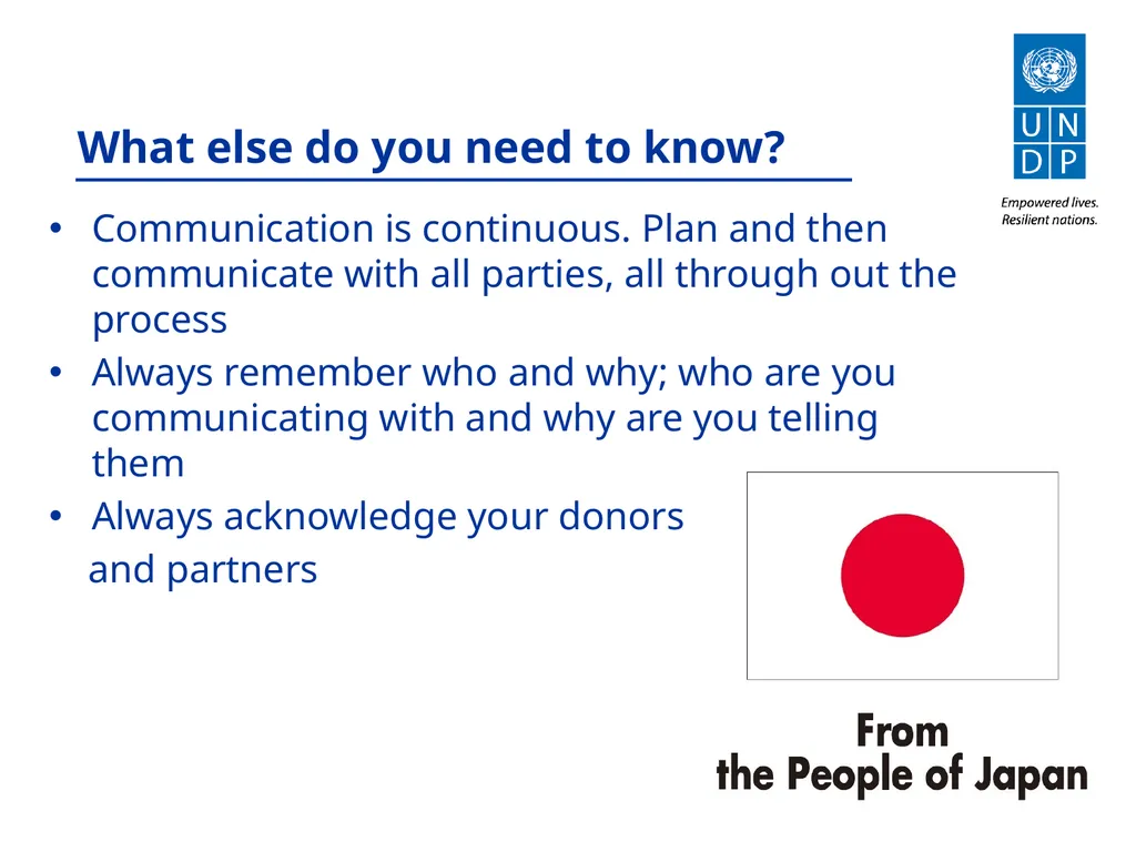 COMMUNICATION PLANNING Japan-Caribbean Climate - slide 4 of 9