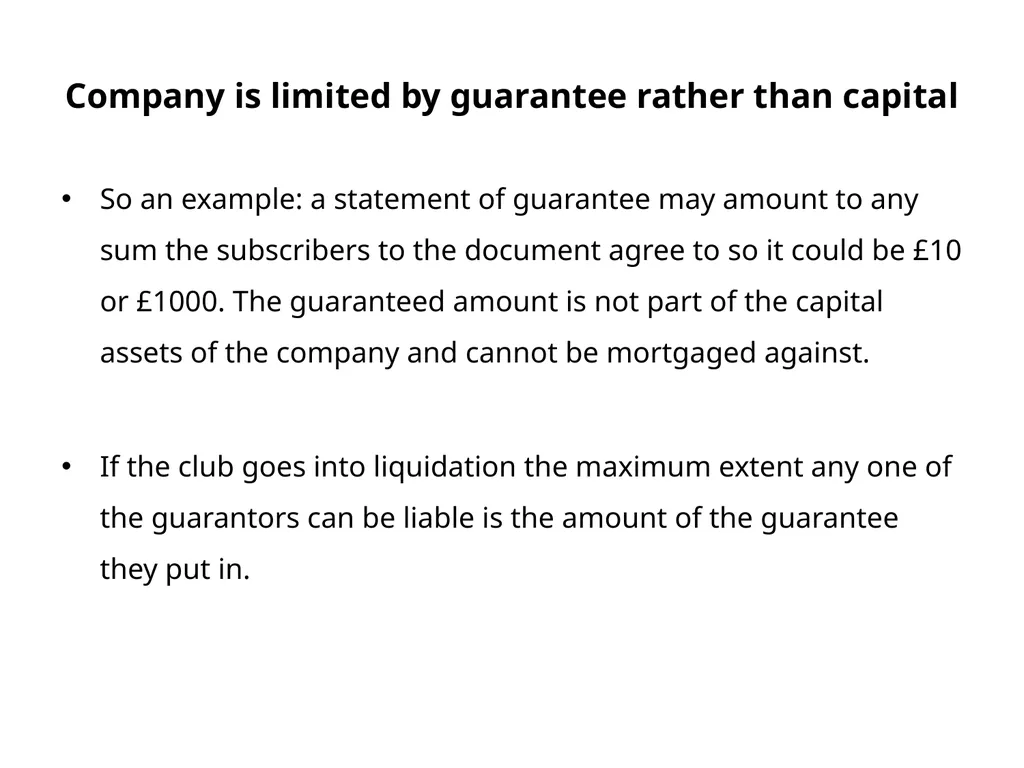 Lecture 3: Introduction to Company Law and - slide 28 of 38