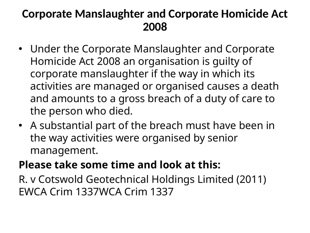Lecture 3: Introduction to Company Law and - slide 34 of 38