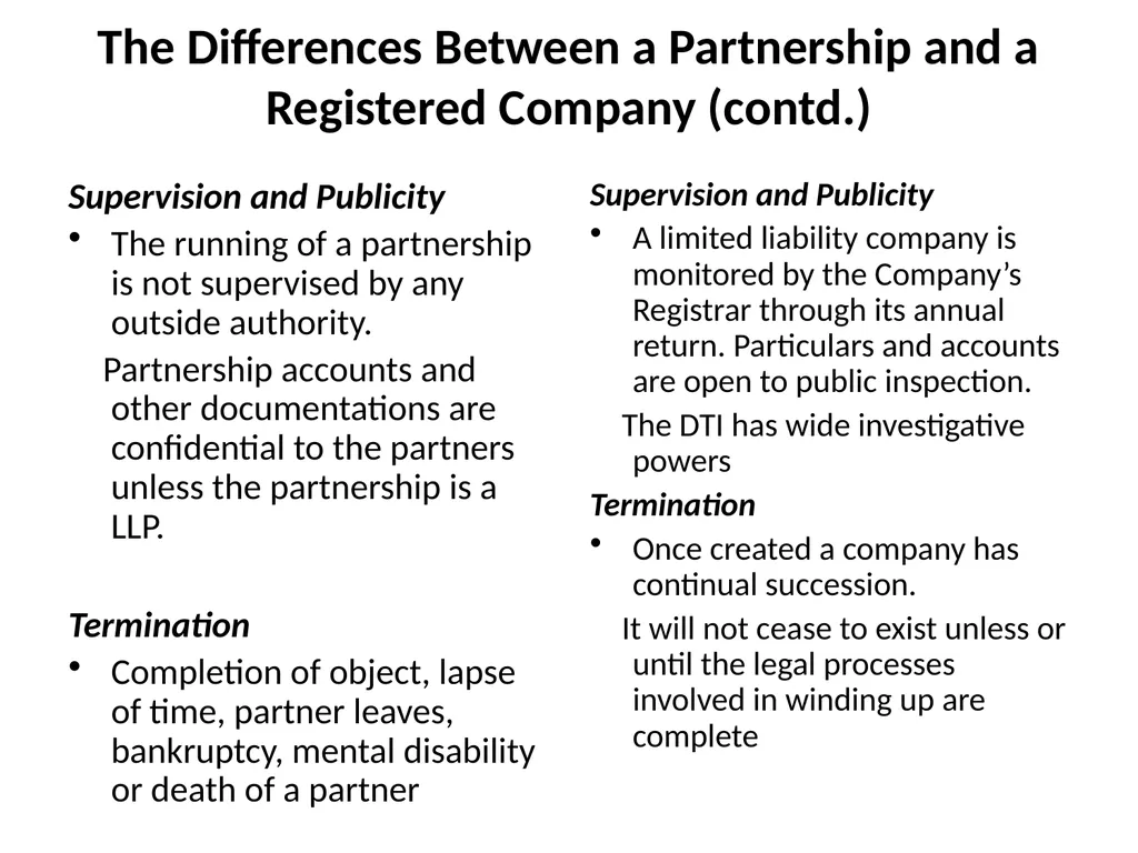 Lecture 3: Introduction to Company Law and - slide 37 of 38