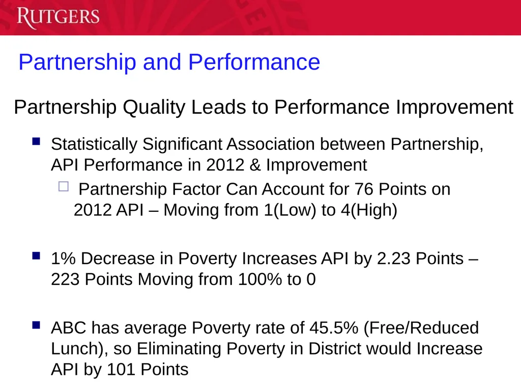 Labor-Management Collaboration: Impact on Student - slide 25 of 39