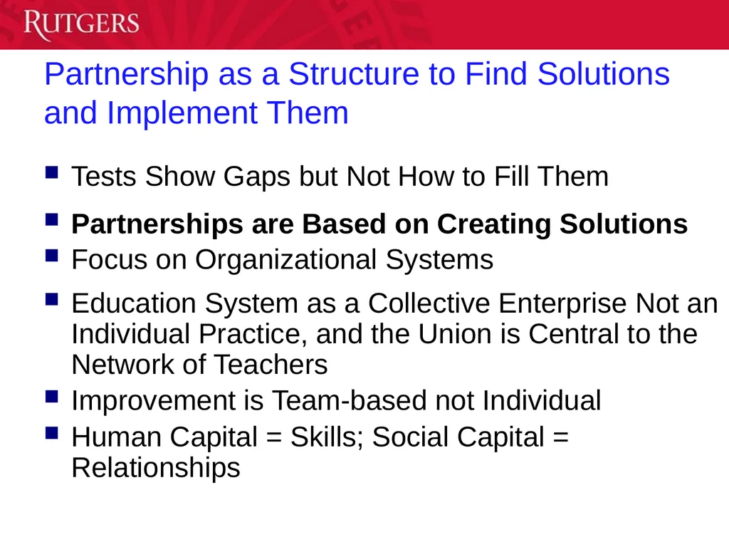 Labor-Management Collaboration: Impact on Student - slide 19 of 39