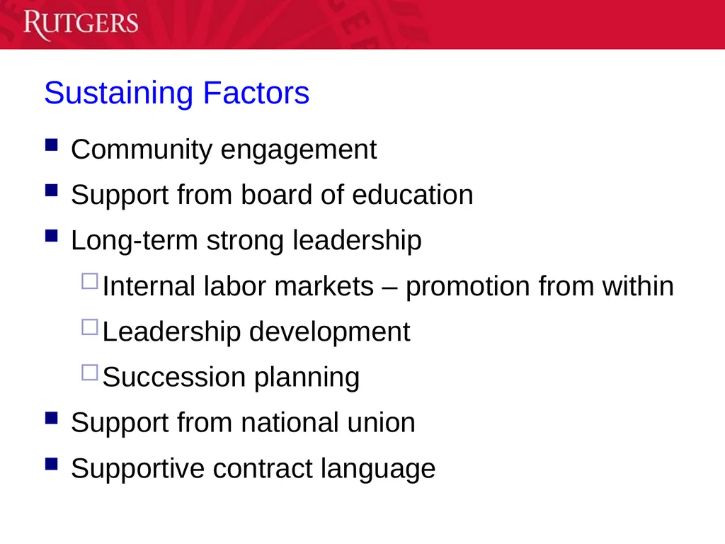 Labor-Management Collaboration: Impact on Student - slide 17 of 39