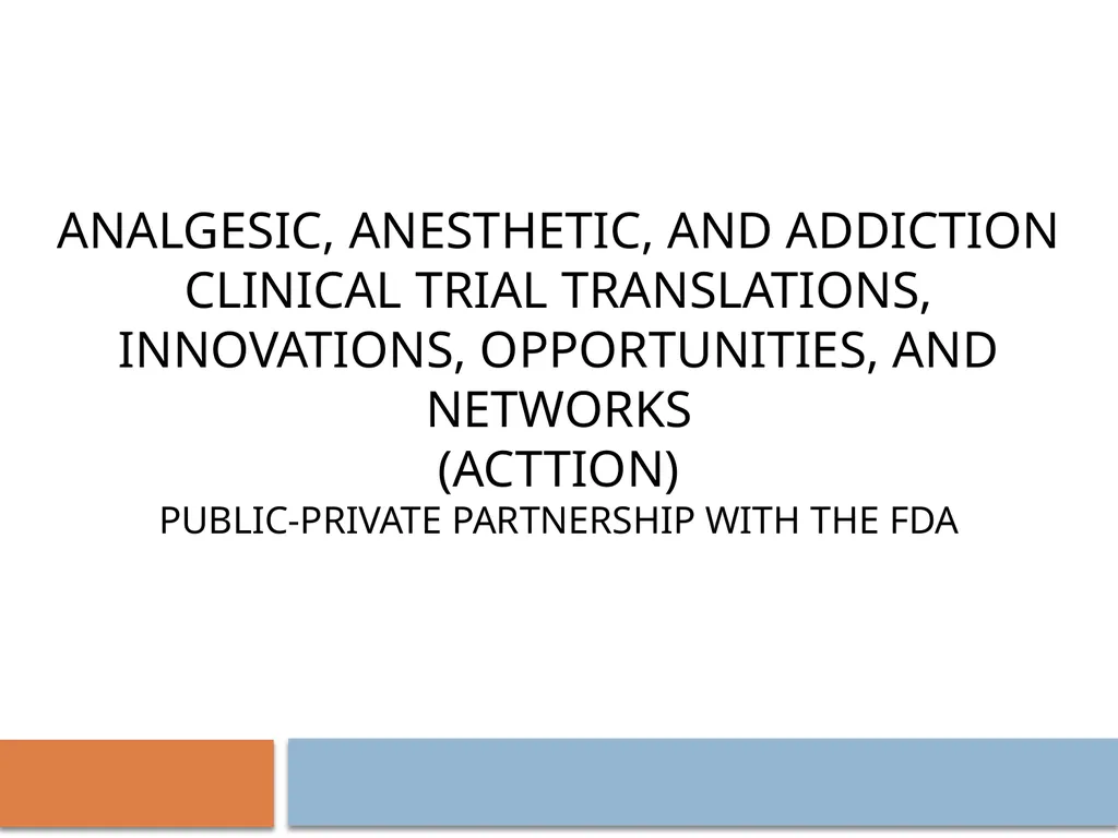 ANALGESIC, ANESTHETIC, AND ADDICTION CLINICAL - slide 12 of 15