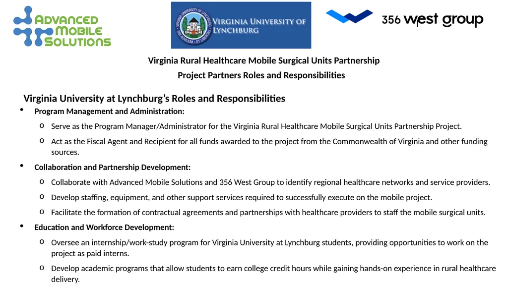 Advanced Mobile Solutions Presenting to: Special - slide 3 of 5
