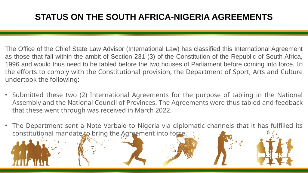 DSAC BRIEFINGS TO THE PORTFOLIO COMMITTEE ON - slide 9 of 13