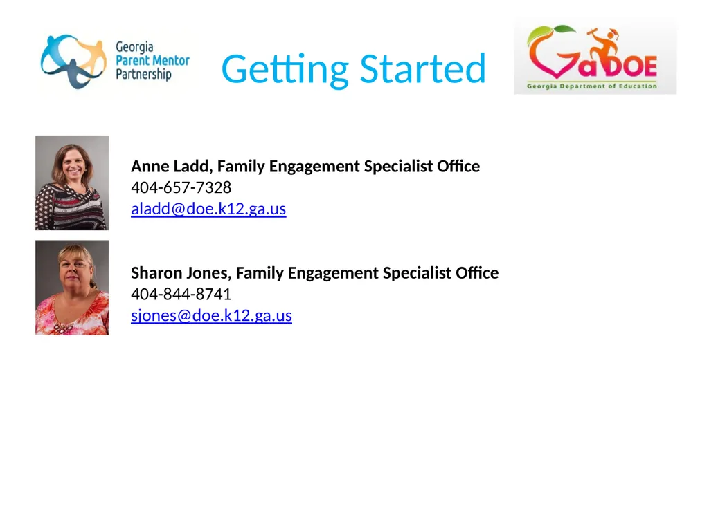 The Georgia Parent Mentor Partnership (GaPMP) Led - slide 4 of 27