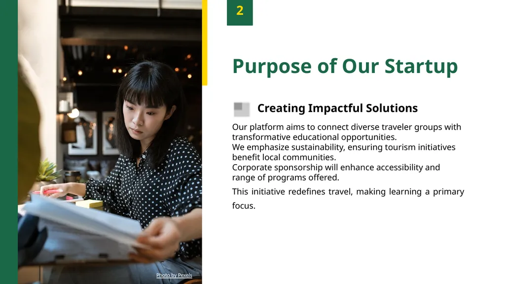 Transforming Travel: Edutourism Sustainable - slide 4 of 14