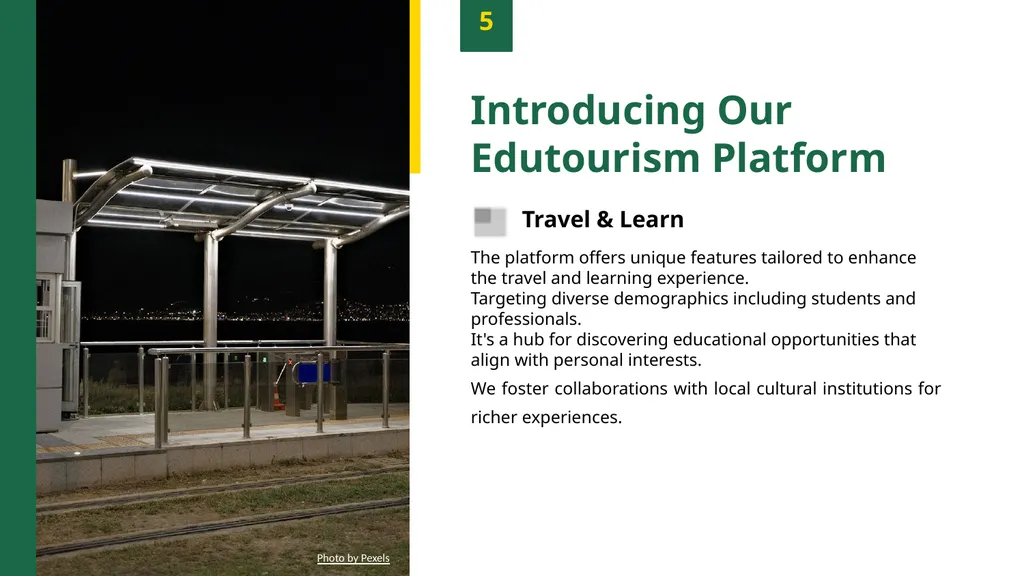 Transforming Travel: Edutourism Sustainable - slide 7 of 14