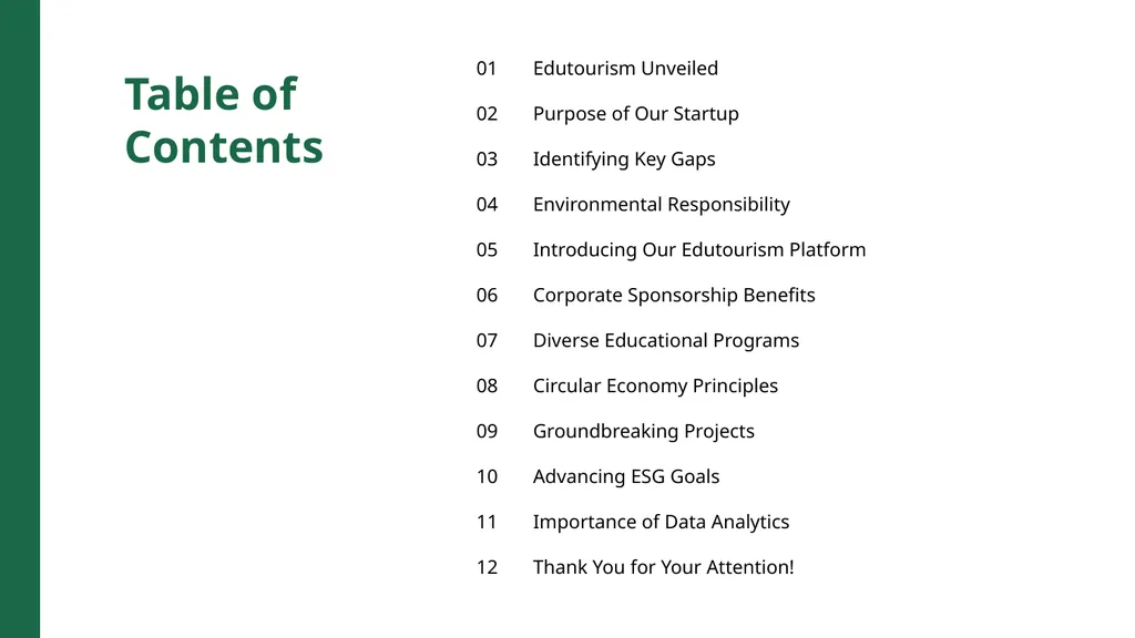 Transforming Travel: Edutourism Sustainable - slide 2 of 14