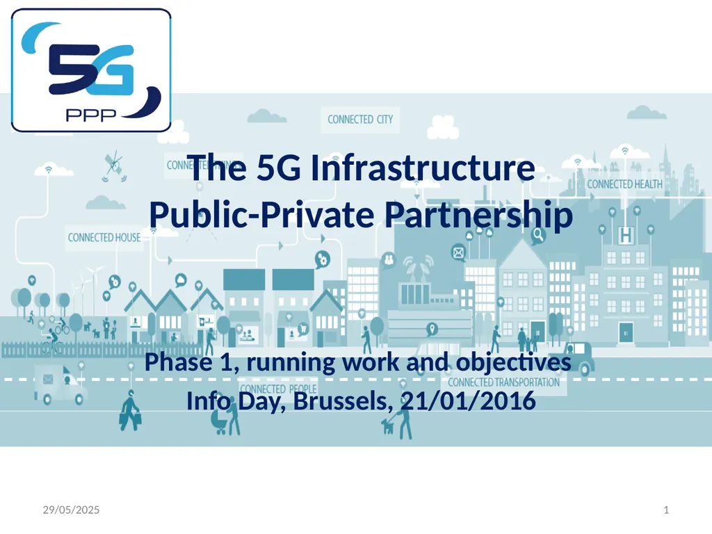 21/01/2016 1 Phase 1, running work and objectives