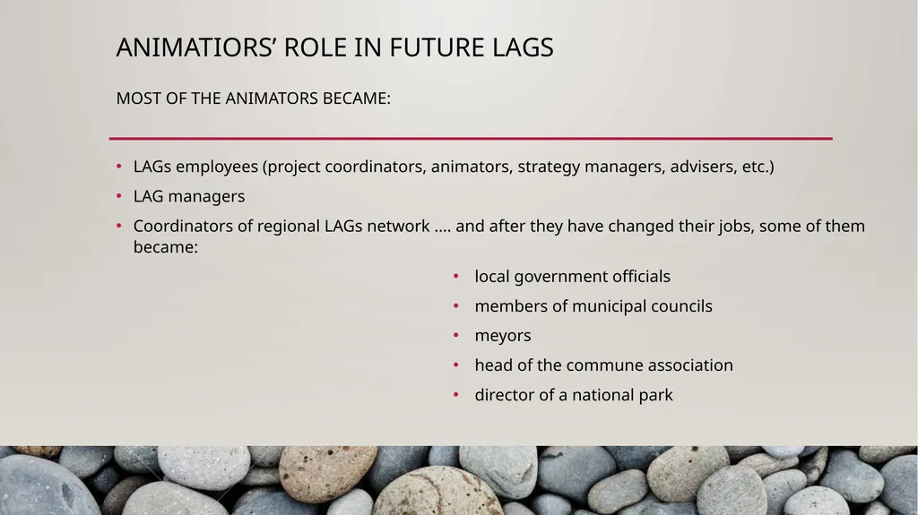 Capacity building What is needed to form and - slide 21 of 33