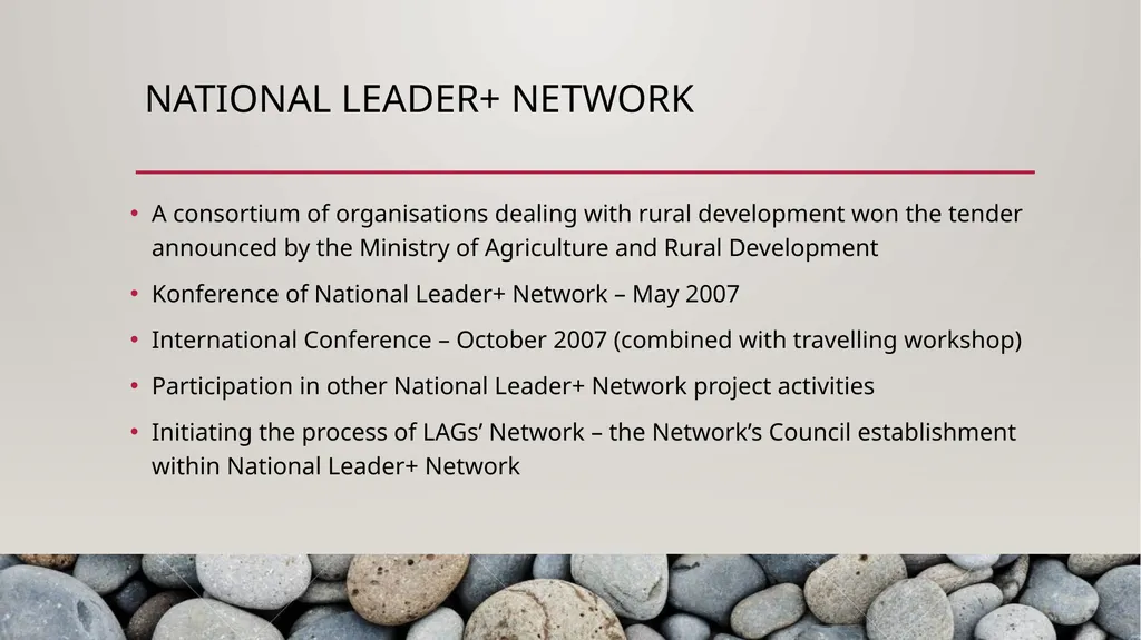 Capacity building What is needed to form and - slide 22 of 33