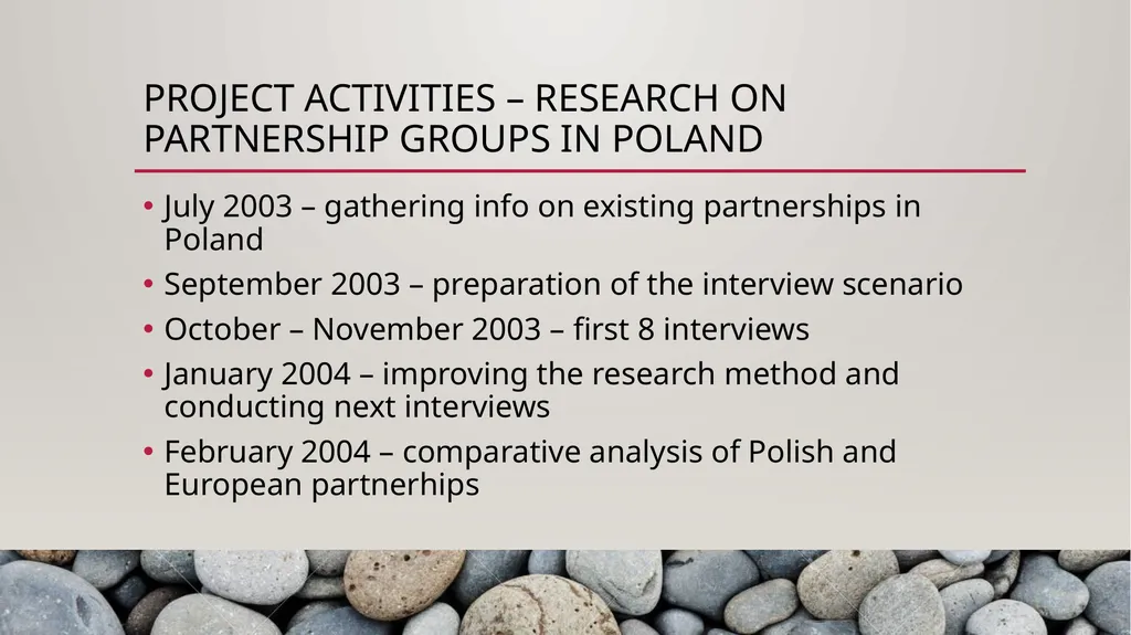 Capacity building What is needed to form and - slide 8 of 33