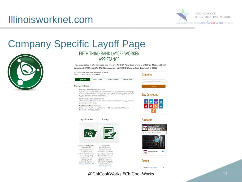 May 7, 2019 WIOA RAPID RESPONSE WEBINAR Workforce - slide 14 of 20