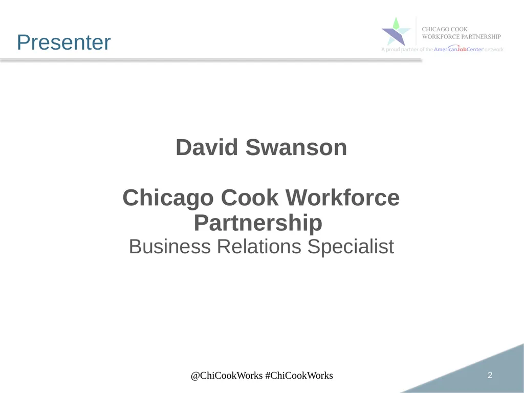 May 7, 2019 WIOA RAPID RESPONSE WEBINAR Workforce - slide 2 of 20