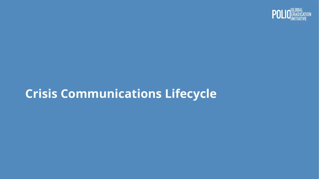 nOPV2 Introduction Crisis Communications Planning - slide 9 of 36