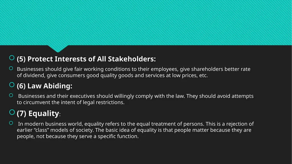 CORPORATE GOVERNANCE INTRODUCTION TO BUSINESS - slide 13 of 25