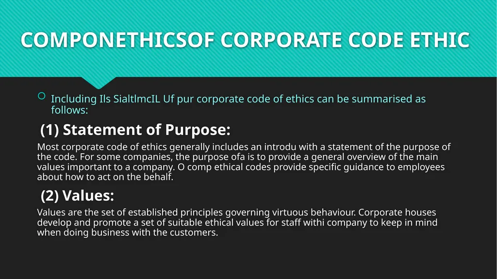 CORPORATE GOVERNANCE INTRODUCTION TO BUSINESS - slide 22 of 25