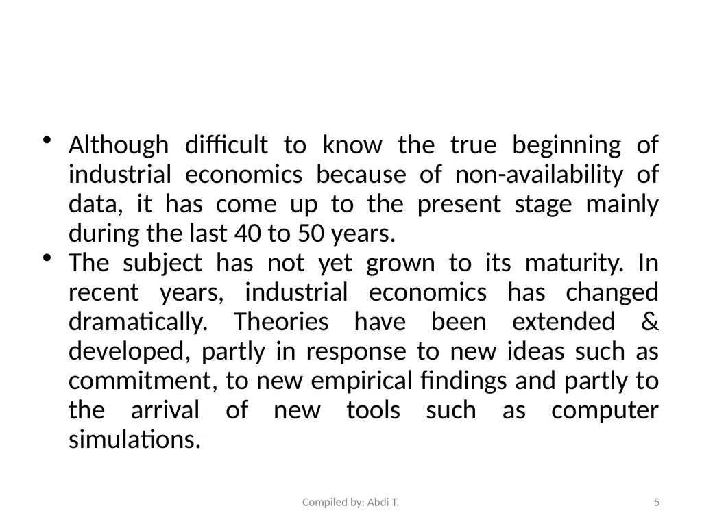 CHAPTER ONE INTRODUCTION Chapter objectives: After - slide 5 of 71