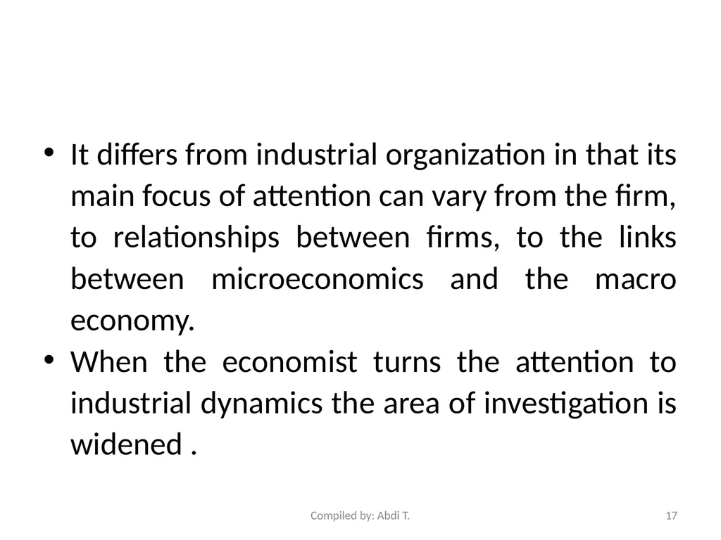 CHAPTER ONE INTRODUCTION Chapter objectives: After - slide 17 of 71