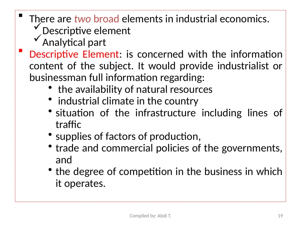 CHAPTER ONE INTRODUCTION Chapter objectives: After - slide 19 of 71