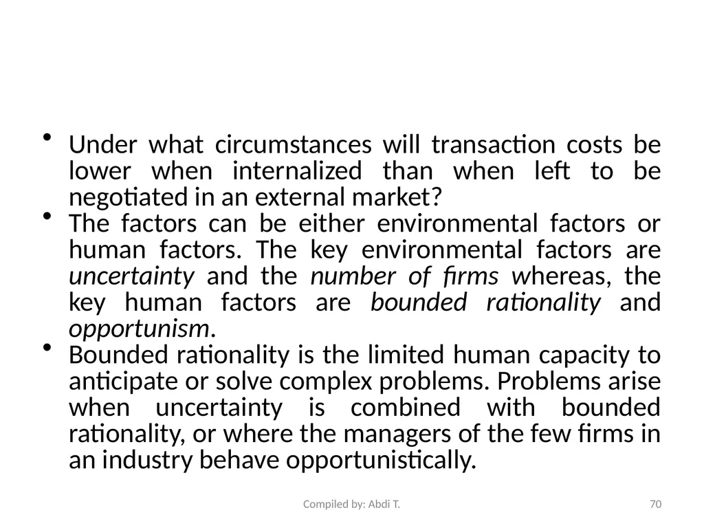 CHAPTER ONE INTRODUCTION Chapter objectives: After - slide 70 of 71