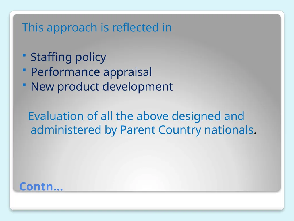 INTERNATIONAL HUMAN RESOURCES MANAGEMENT - slide 12 of 27