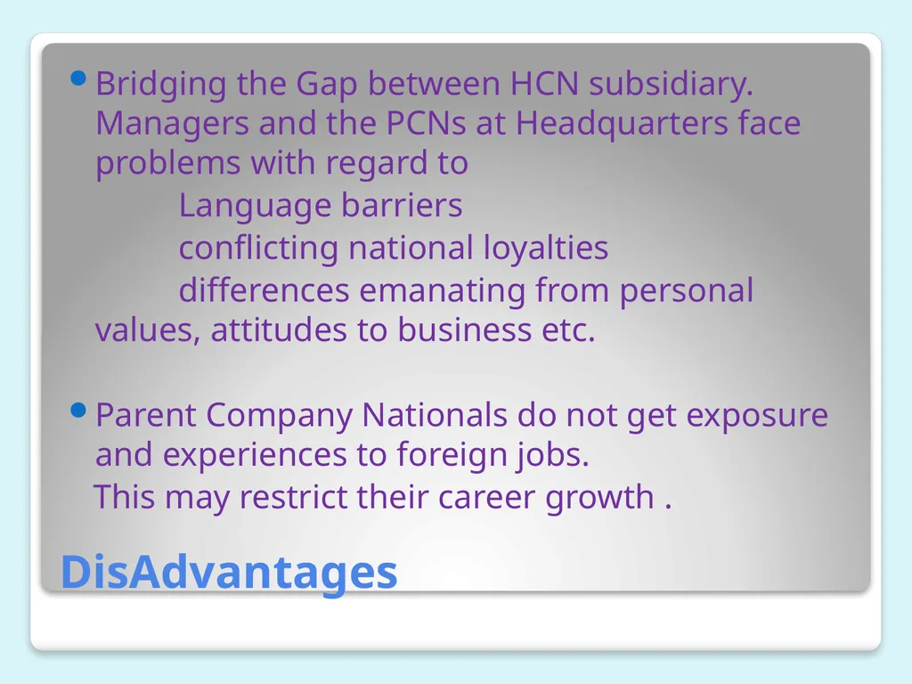 INTERNATIONAL HUMAN RESOURCES MANAGEMENT - slide 17 of 27