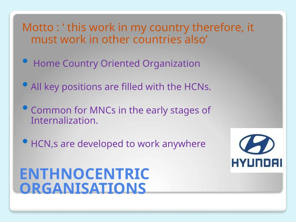 INTERNATIONAL HUMAN RESOURCES MANAGEMENT - slide 7 of 27