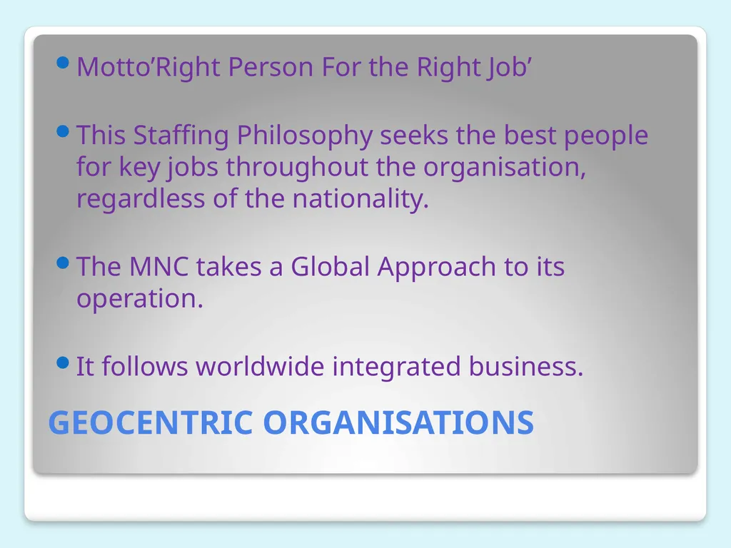 INTERNATIONAL HUMAN RESOURCES MANAGEMENT - slide 19 of 27