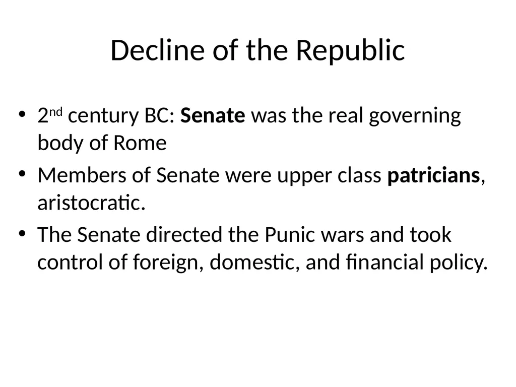 Lesson 2 From Republic to Empire Page 133 in your - slide 2 of 28