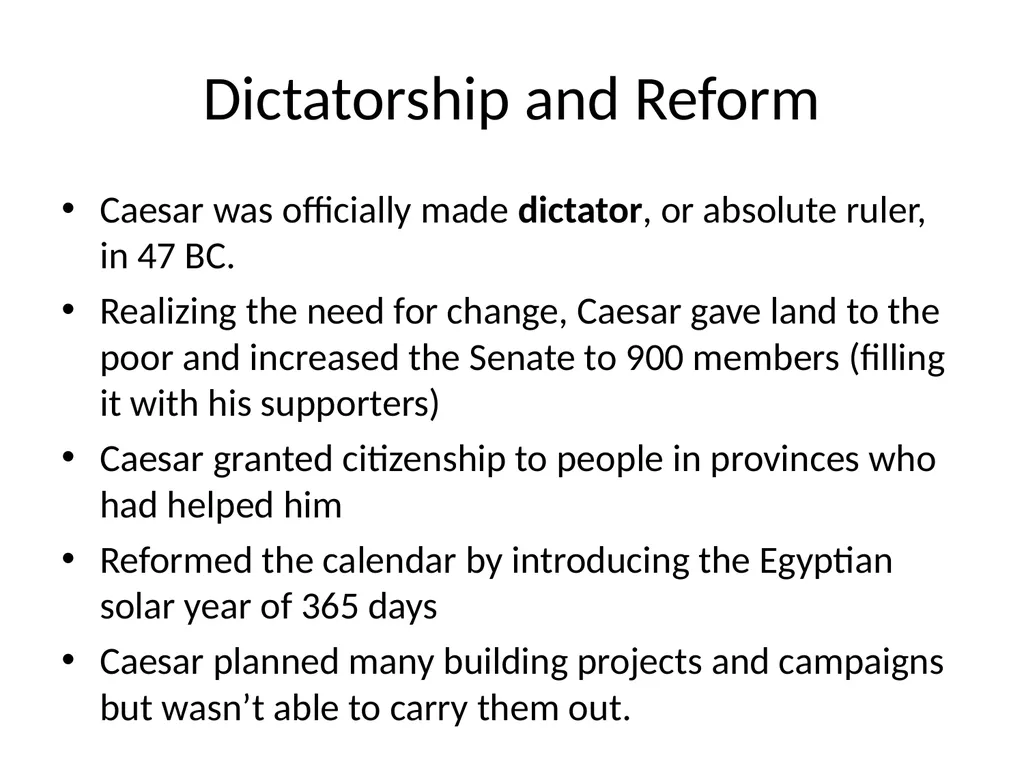 Lesson 2 From Republic to Empire Page 133 in your - slide 13 of 28