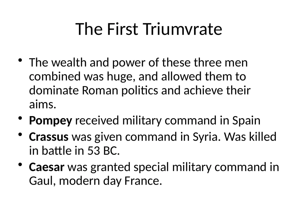 Lesson 2 From Republic to Empire Page 133 in your - slide 8 of 28