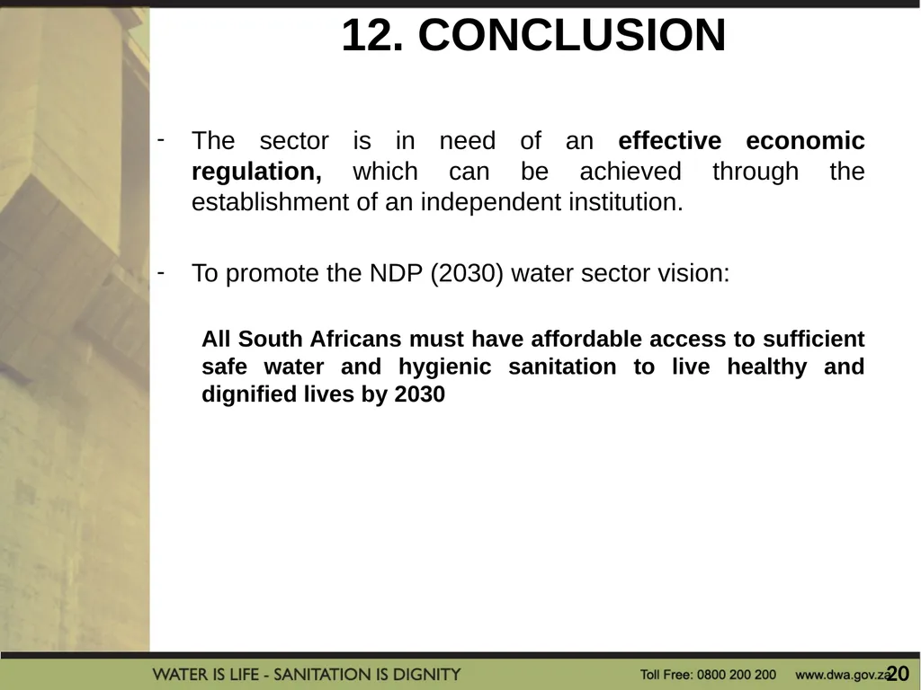 PRESENTATION TITLE Presented by: Name Surname - slide 20 of 21