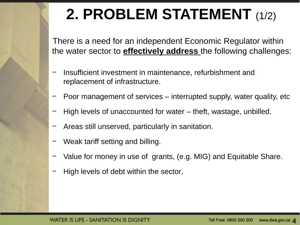 PRESENTATION TITLE Presented by: Name Surname - slide 4 of 21