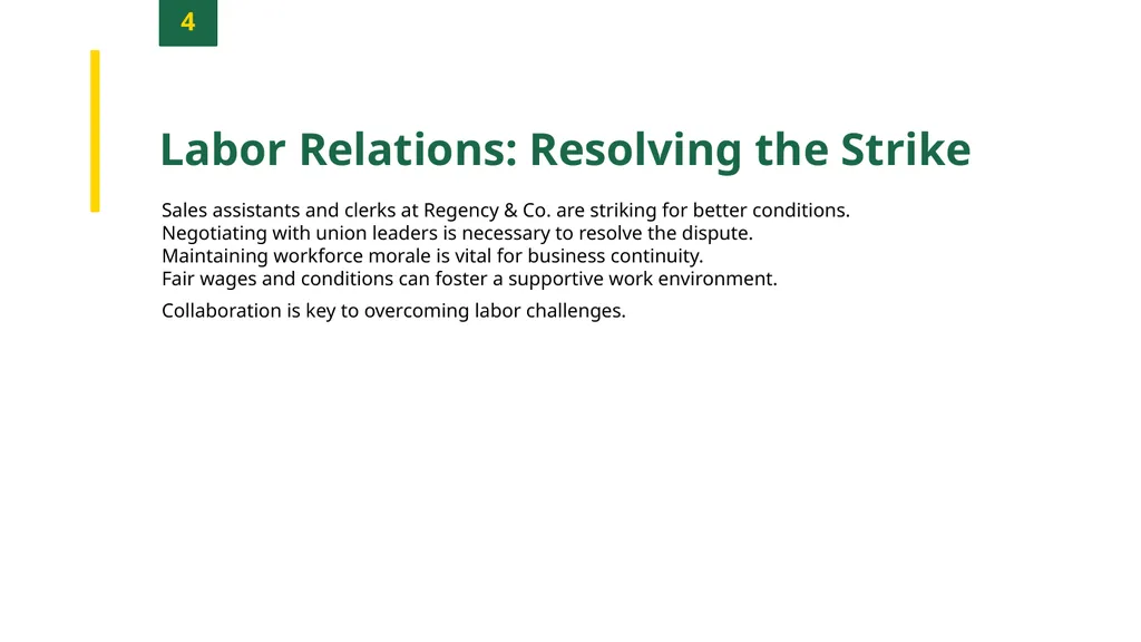 Navigating Retail Challenges: Lessons from Regency - slide 6 of 12