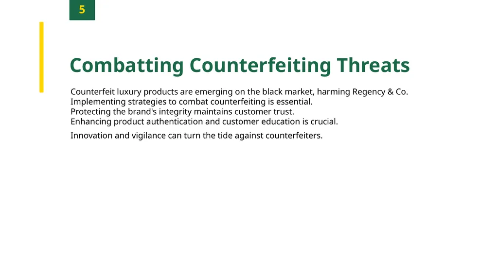 Navigating Retail Challenges: Lessons from Regency - slide 7 of 12