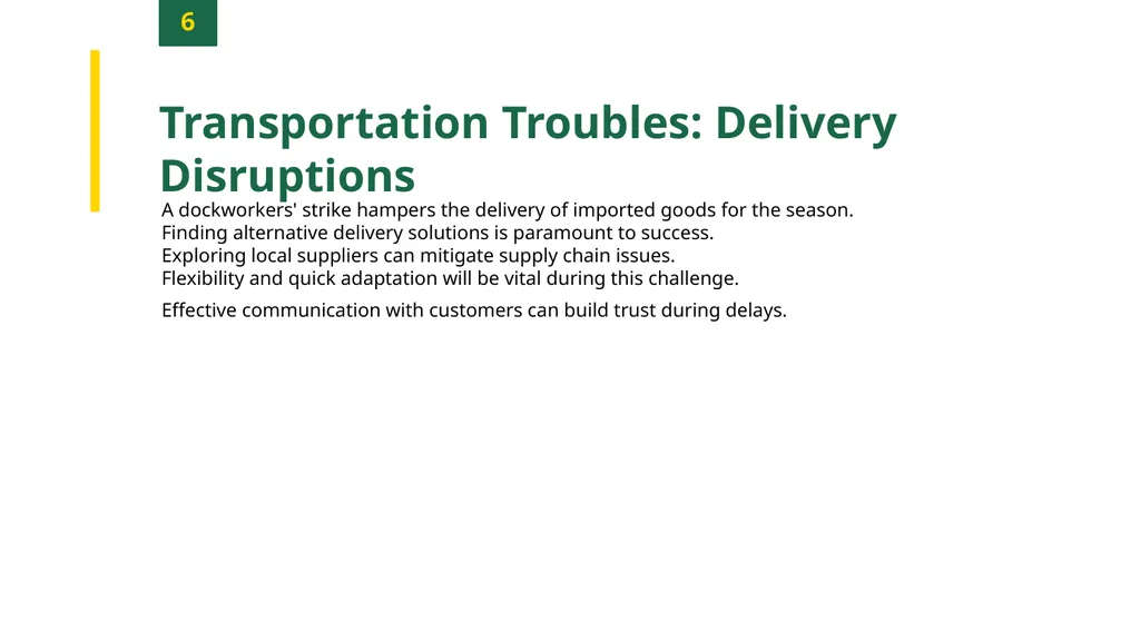 Navigating Retail Challenges: Lessons from Regency - slide 8 of 12