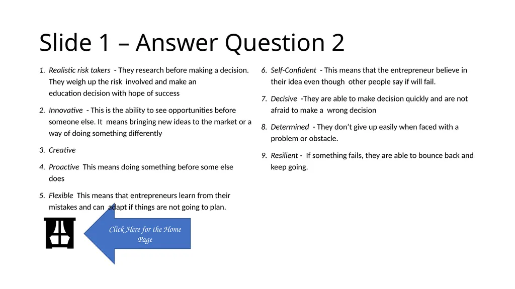 Quiz (Dice) Junior Cycle Business Stand 2 Game - slide 13 of 81