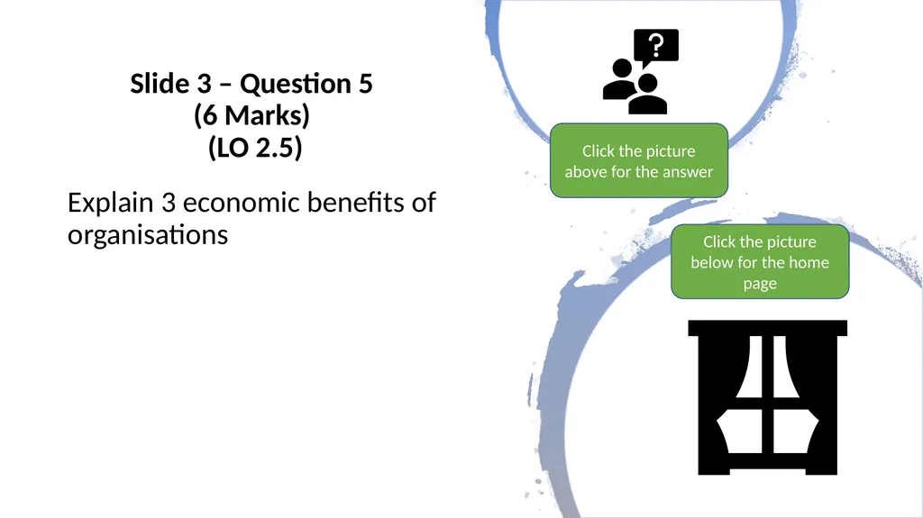 Quiz (Dice) Junior Cycle Business Stand 2 Game - slide 42 of 81