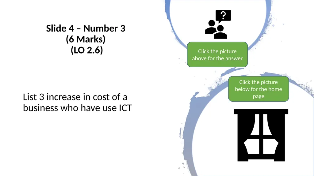 Quiz (Dice) Junior Cycle Business Stand 2 Game - slide 50 of 81