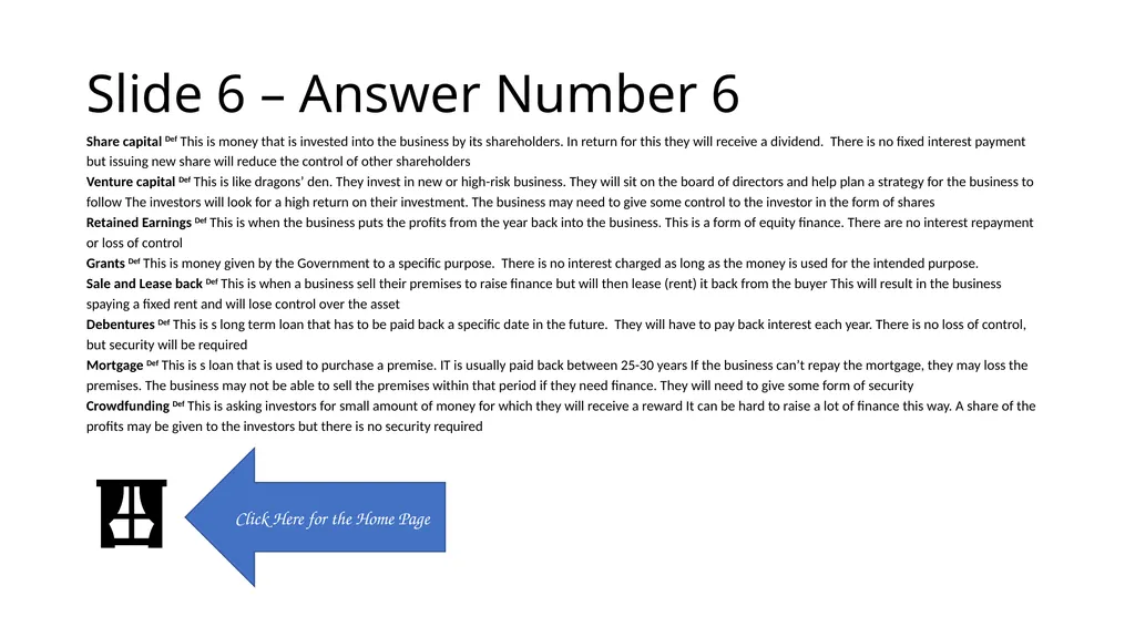 Quiz (Dice) Junior Cycle Business Stand 2 Game - slide 81 of 81