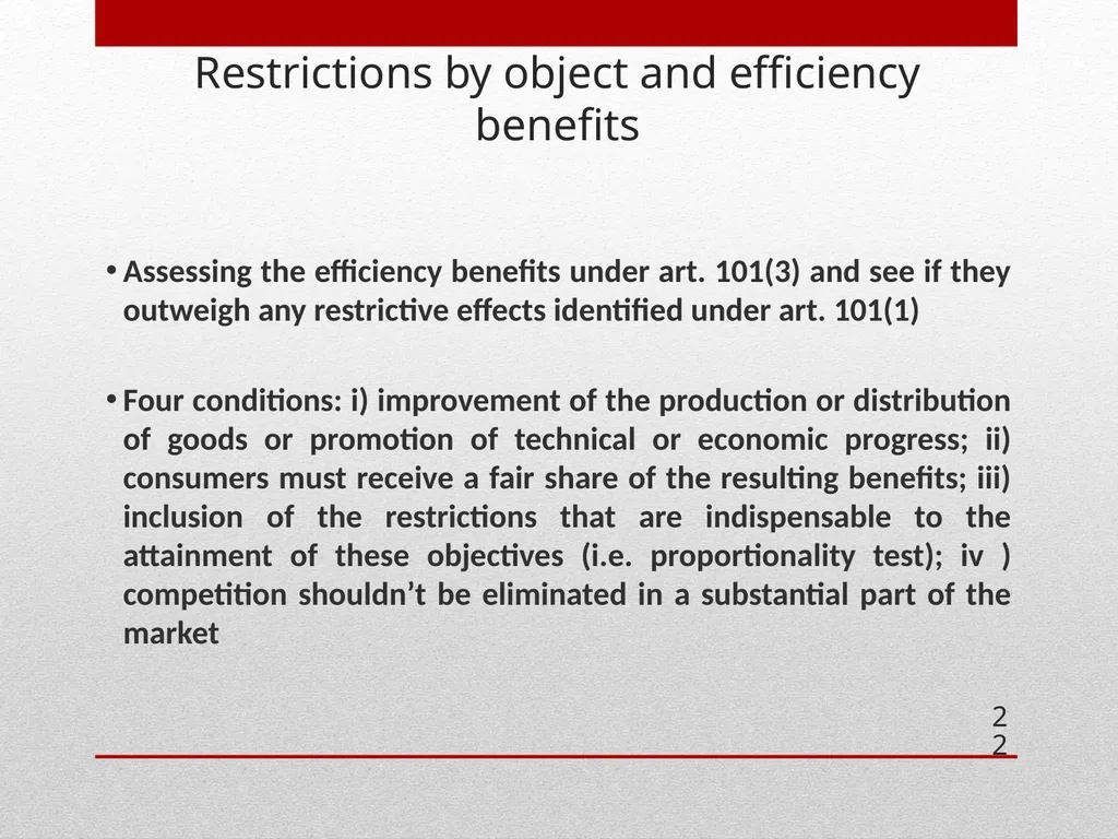 ECONOMICS OF COLLUSION Cartels , collusion and - slide 22 of 40