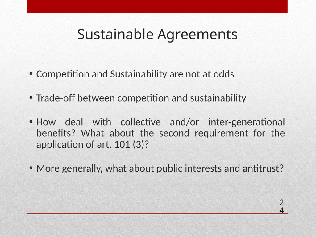 ECONOMICS OF COLLUSION Cartels , collusion and - slide 24 of 40