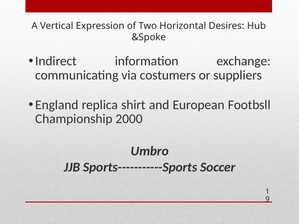 ECONOMICS OF COLLUSION Cartels , collusion and - slide 19 of 40
