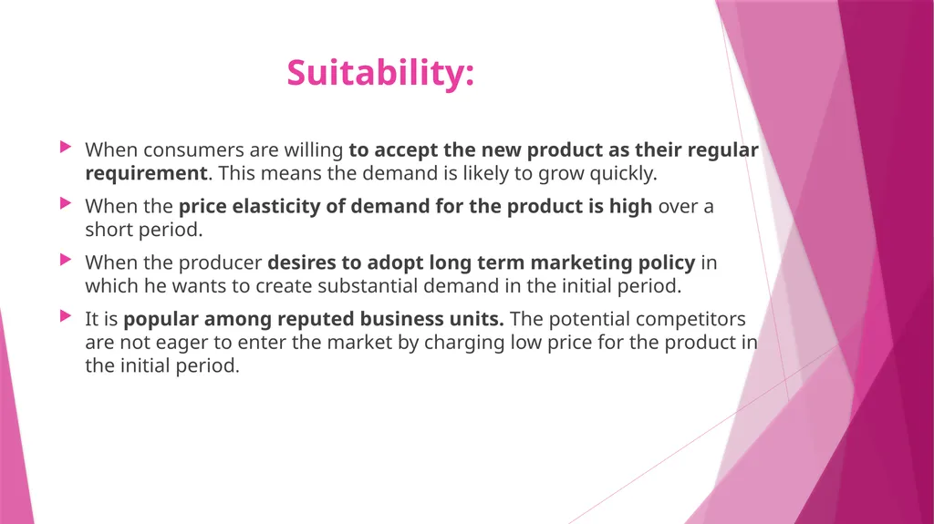 Unit II PRICING CONCEPT & MEANING OF PRICING The - slide 29 of 39