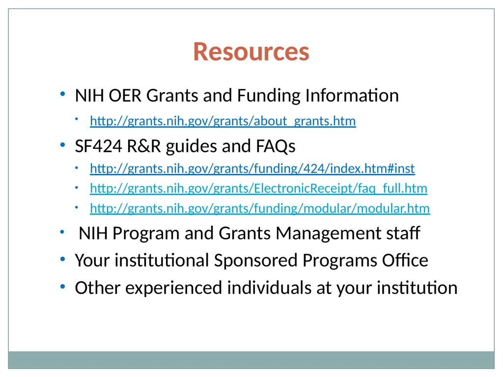 Michael A Sesma, Phd National Institute of general - slide 39 of 40